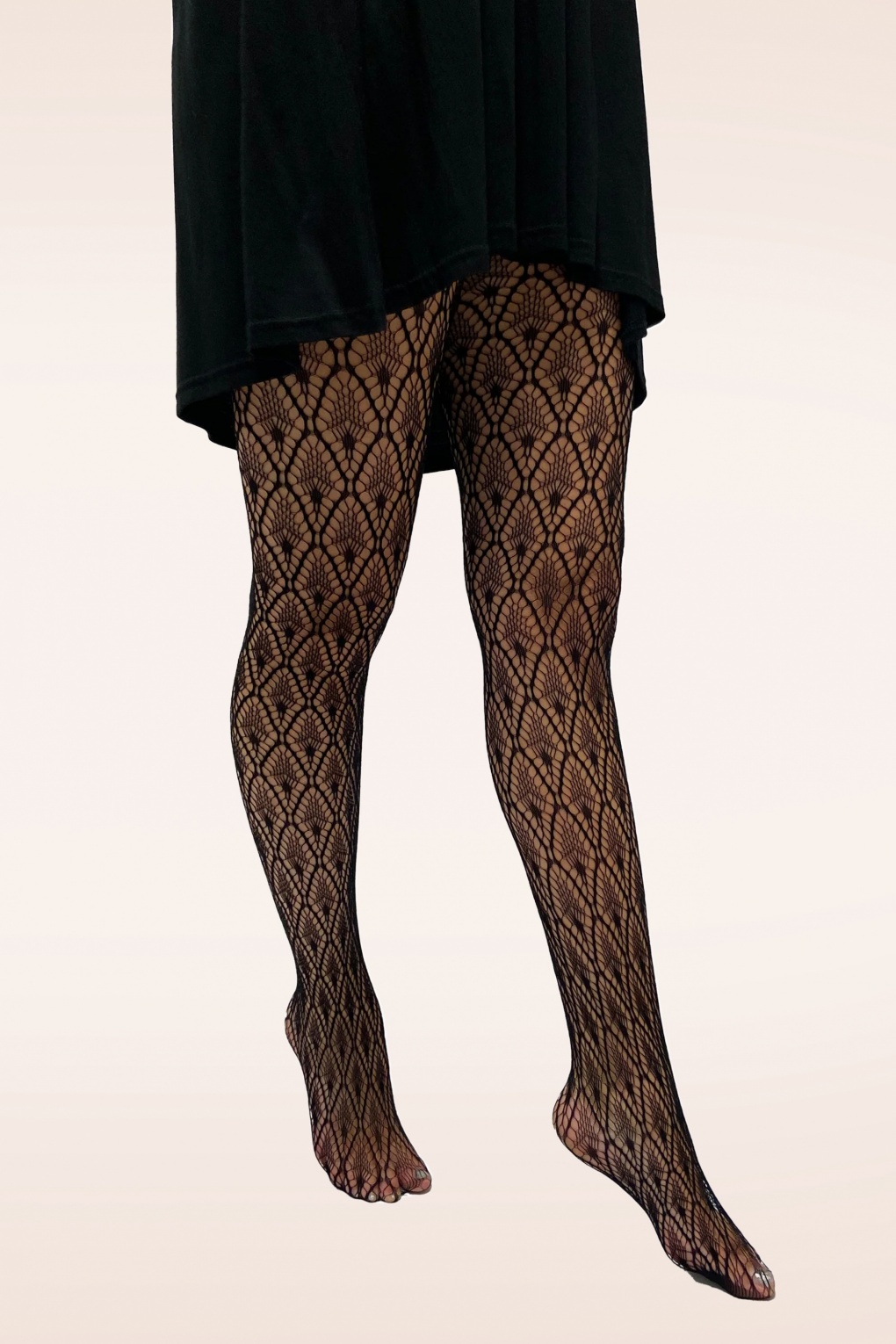 245249-Pamela-Mann-48373-Tights-Peacock-Feather-Black-020LW-full