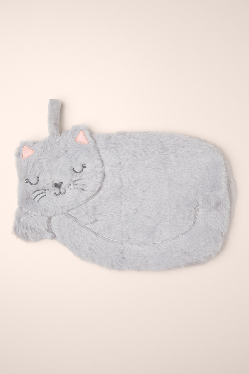 276898-Sass-Belle-54612-Hot-Water-Bottle-Grey-Cat-250624-001W-full