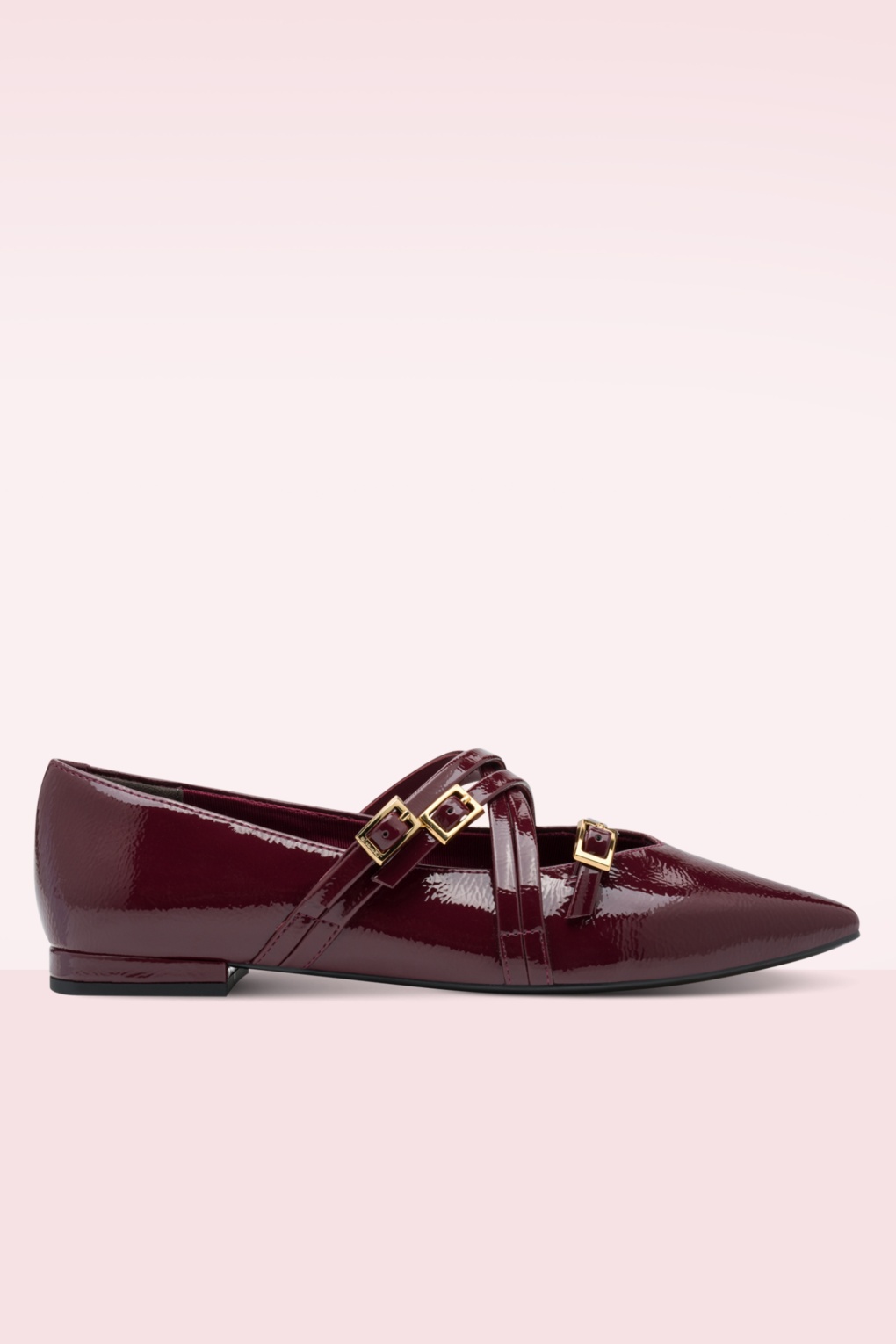 277404-Tamaris-53669-Ballerina-Flats-Merlot-Red-Patent-250722-002W-full