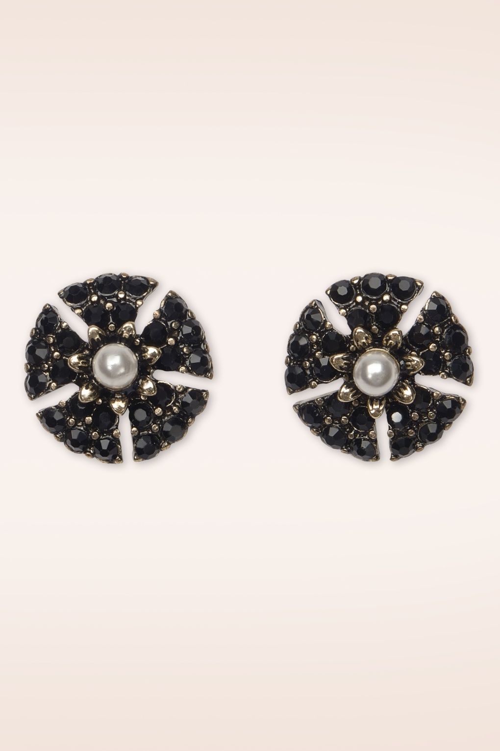 278281-Lovett-Co-54916-Earring-Pearl-Black-Gold-250624-001W-full