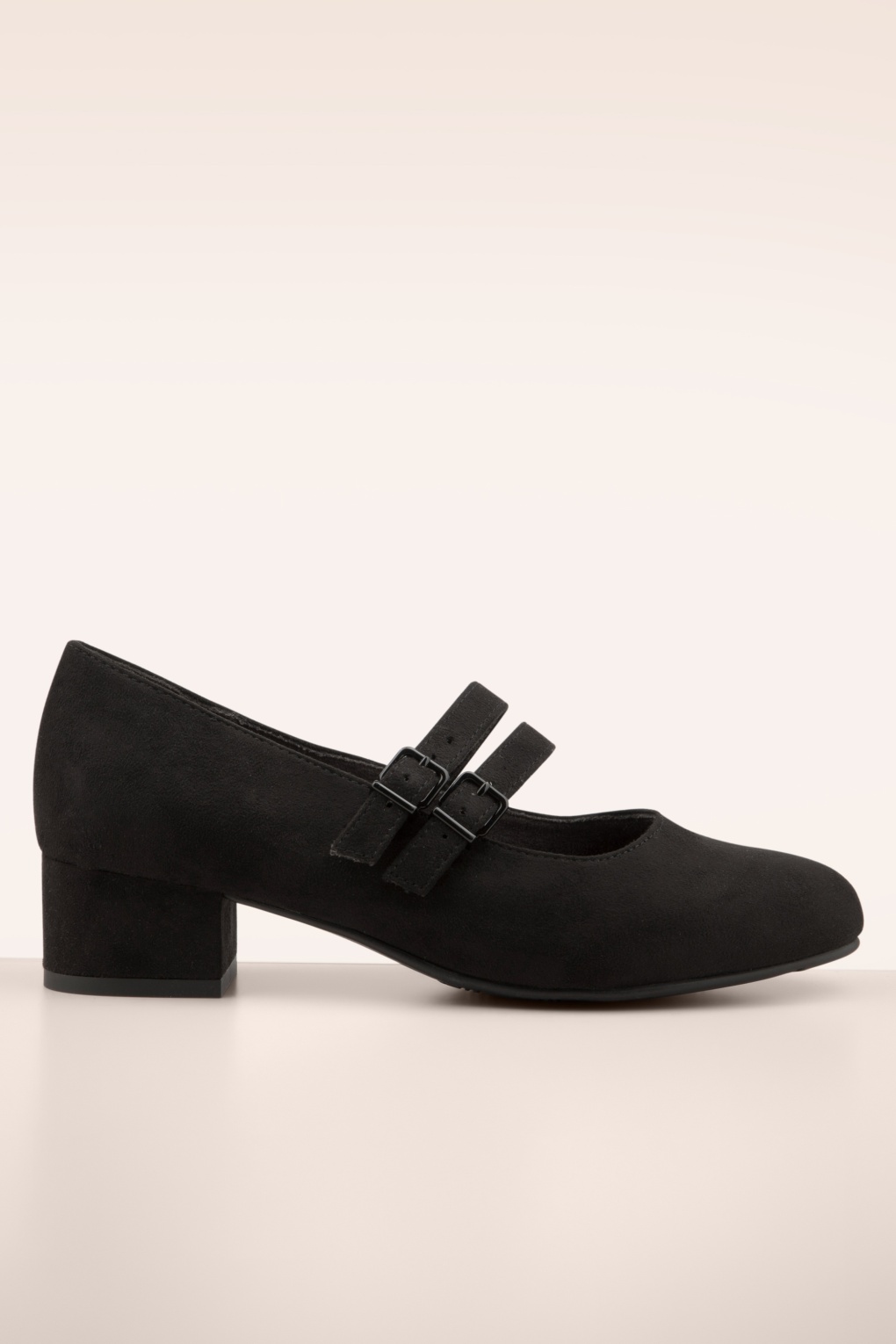 276645-Jana-54439-Shoes-Black-Mary-Jane-Straps-Suede-250602-001W-full