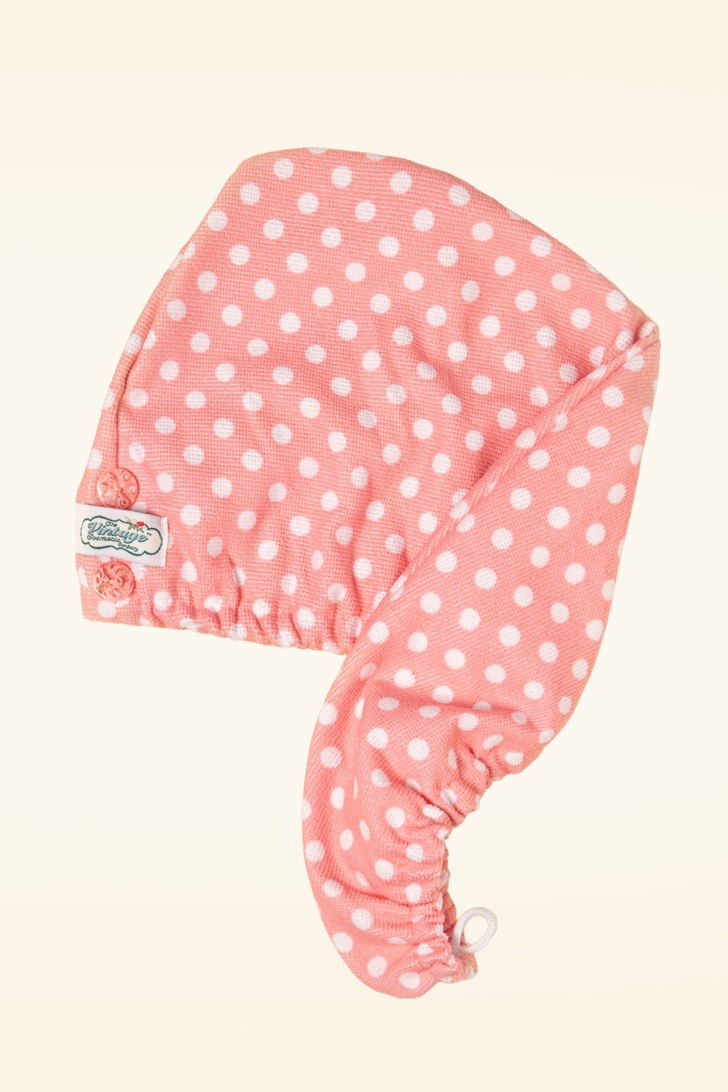 279148-Vintage-Cosmetic-28196-Pink-Polkadot-Hair-Turban-01272020-005-New-full