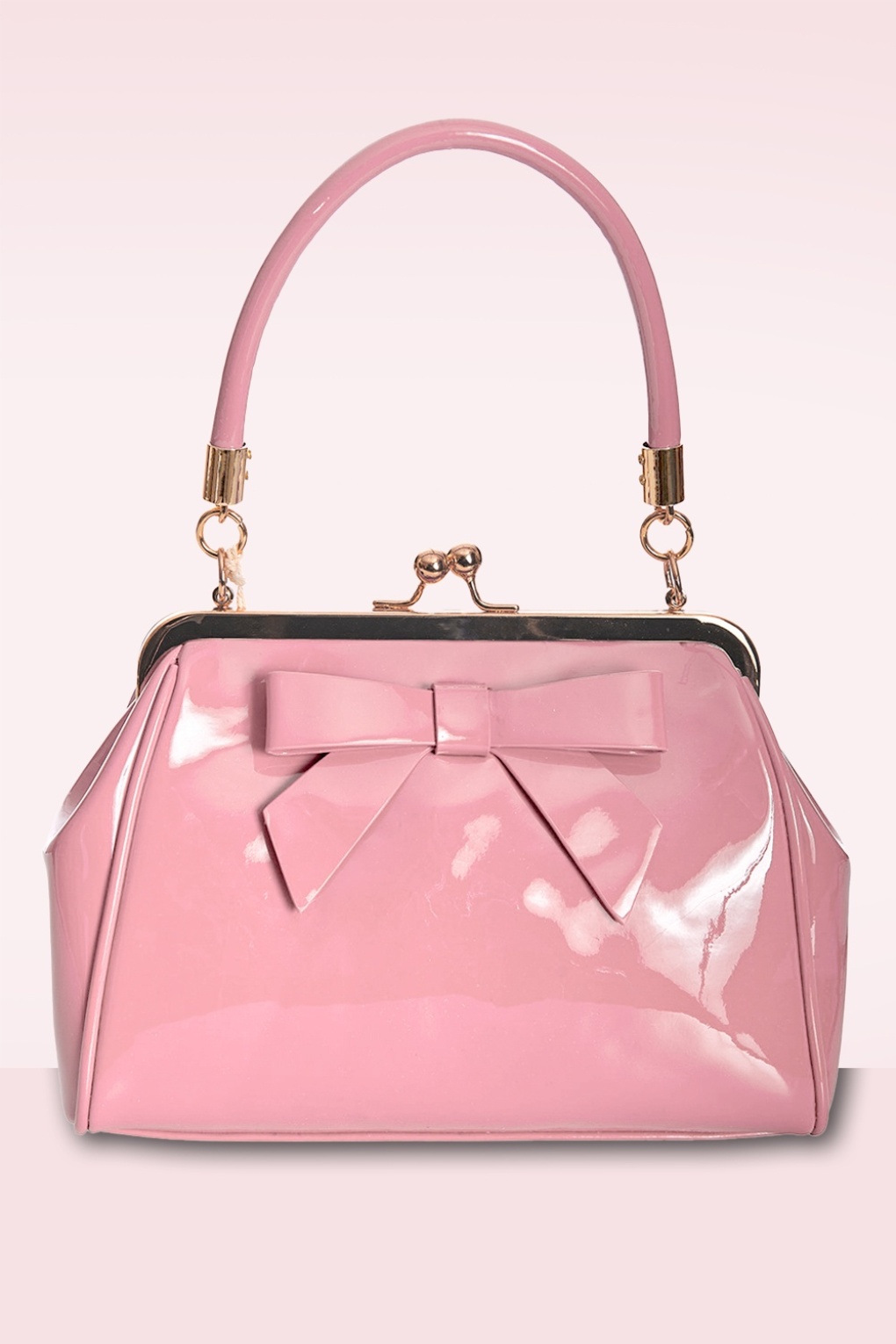 279717-Banned-54941-Handbag-Pink-Lacquer-Bow-230703-001W-full