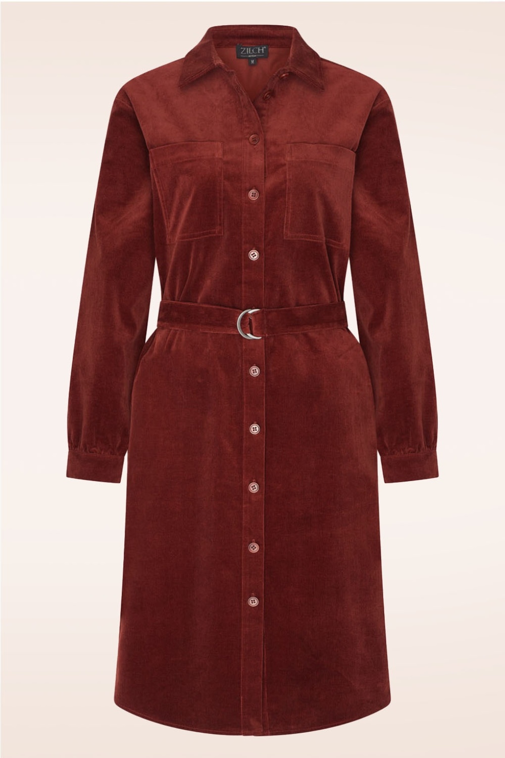 280322-Zilch-53752-Velvet-Mahogany-Dress-001W-full