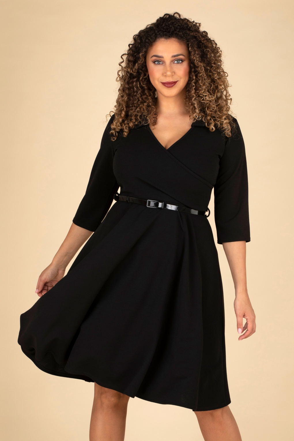 249612-Vintage-Chic-44830-Swingdress-Black-221116-540M-full