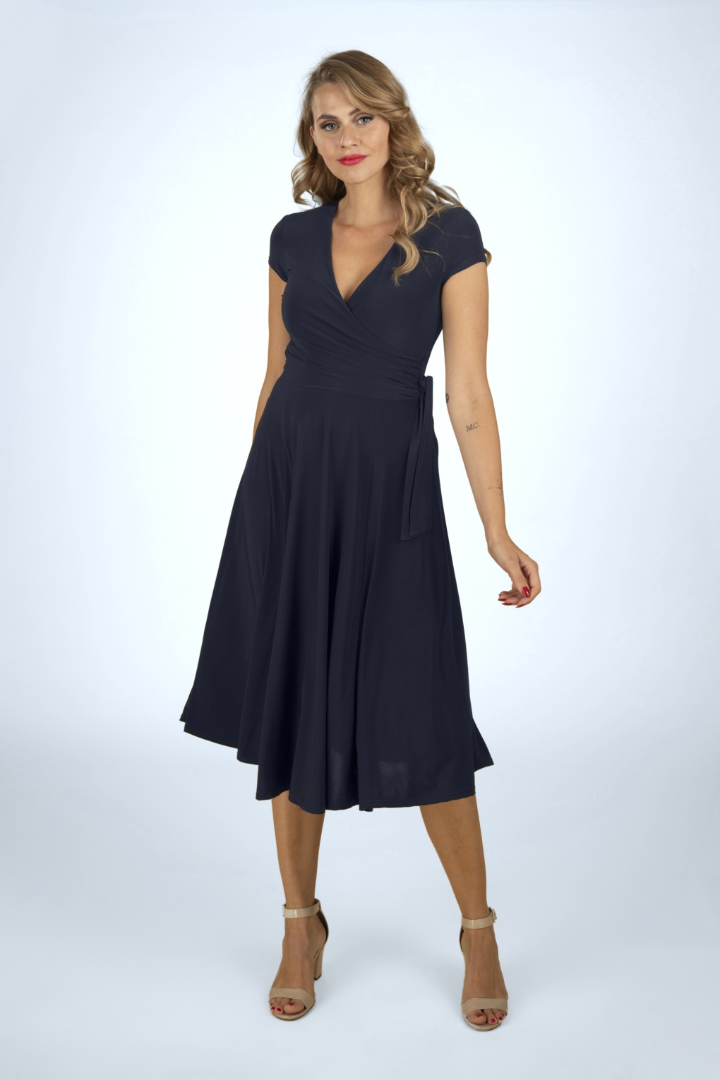 264342-Vintage-Chic-51312-Dress-Swing-Ribbon-Navy-20240625-040MW-full