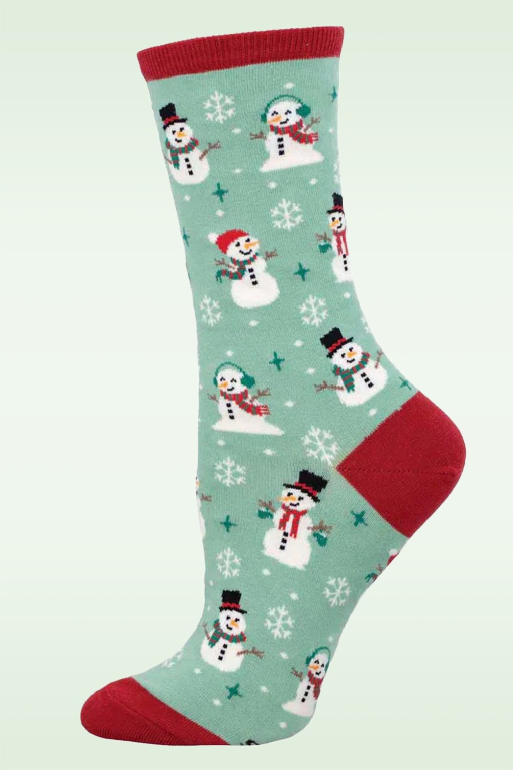 266275-Socksmith-52650-Socks-Winter-Snowman-Mint-241002-000W-full