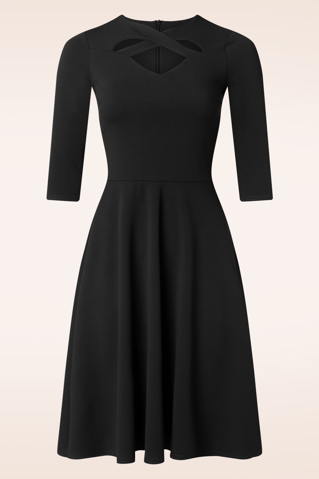 278148-Vintage-Chic-54391-Dress-Black-semi-swing-240925-0001W-full