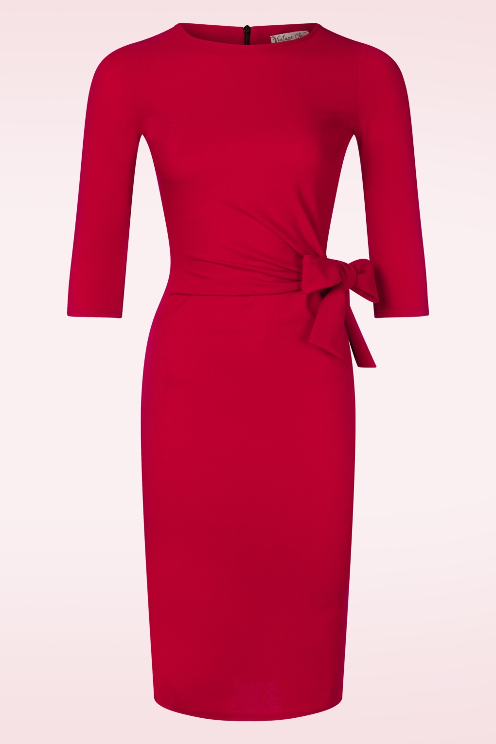 278668-Vintage-Chic-54668-Red-Bow-Dress-20250820-033W-full