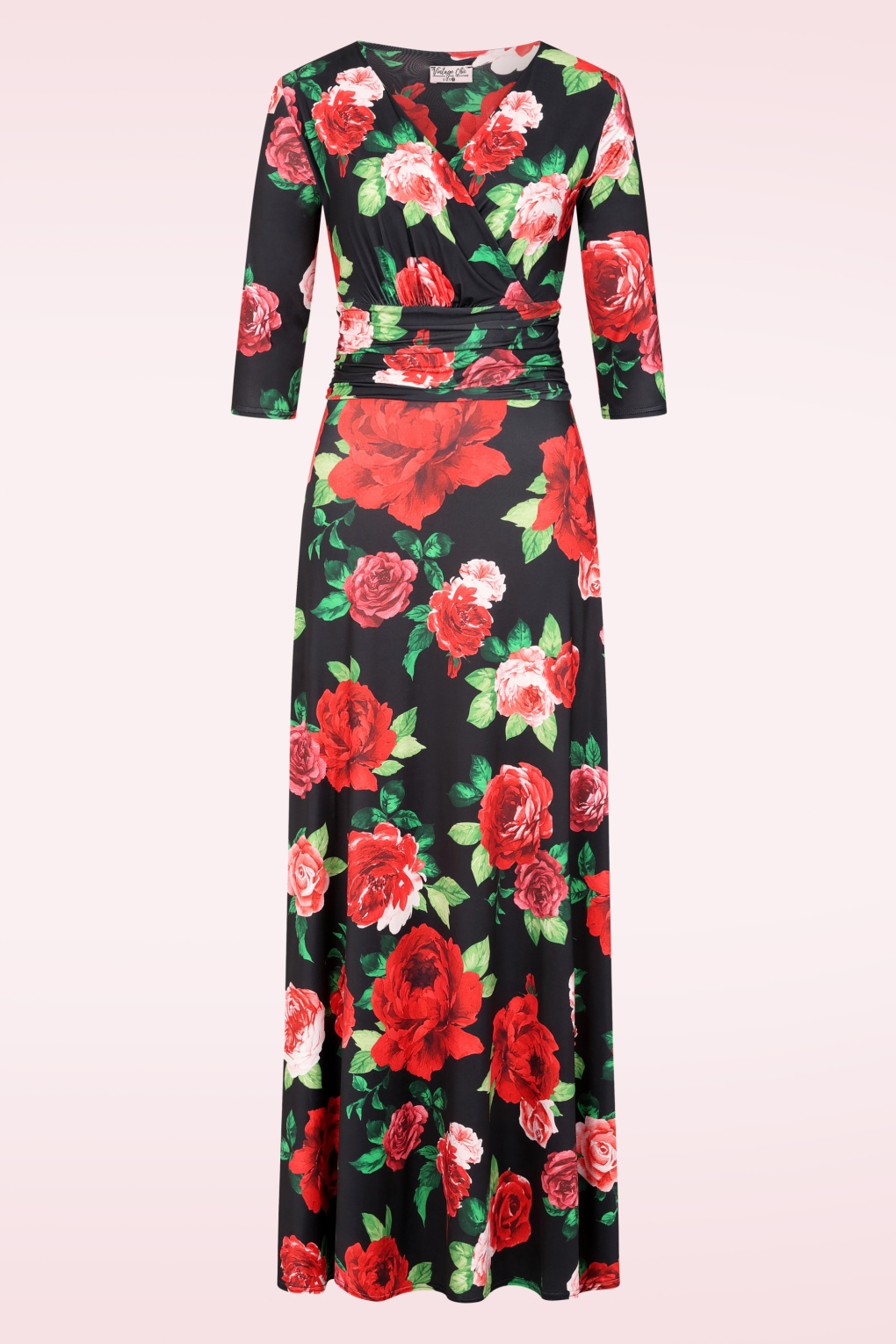 279100-Vintage-Chic-54674-Dress-Maxi-Black-Floral-Red-250829-001W-full