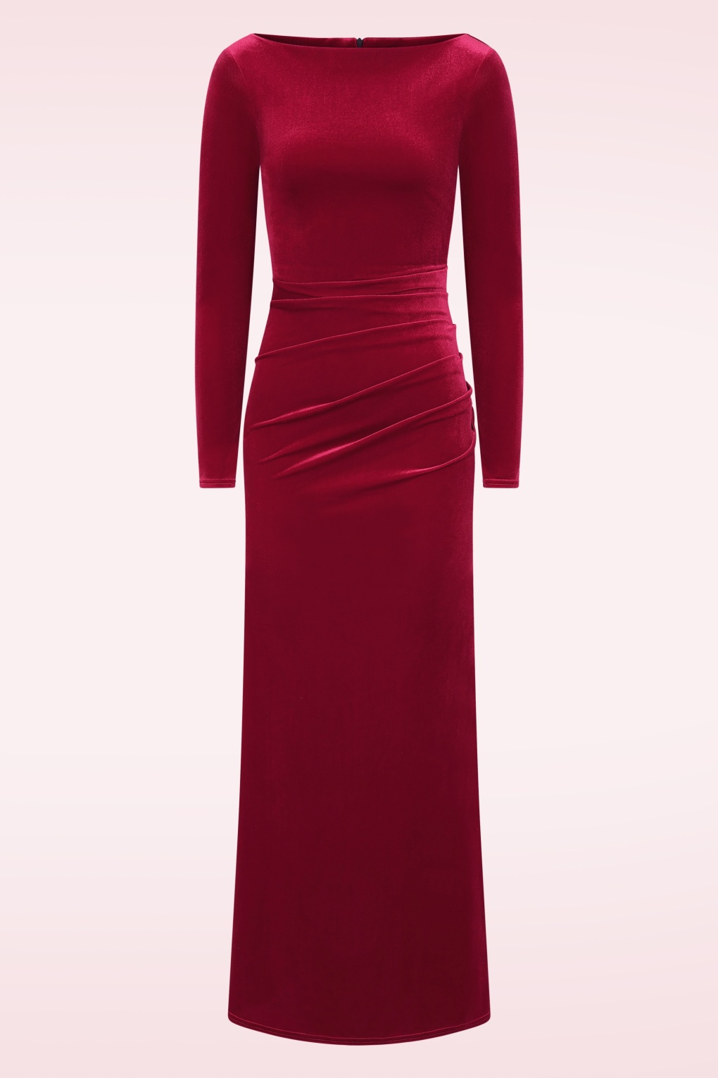 281639-Vintage-Chic-54286-Dress-Maxi-Velvet-Red-251008-001W-full