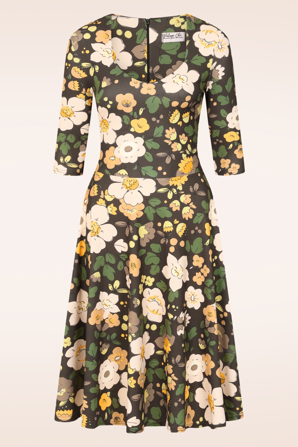 281698-Vintage-Chic-55272-Dress-Floral-Brown-251008-001W-full
