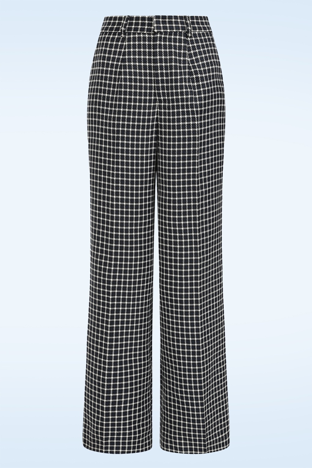 283542-Banned-54064-Navy-Checked-Pants-001W-full