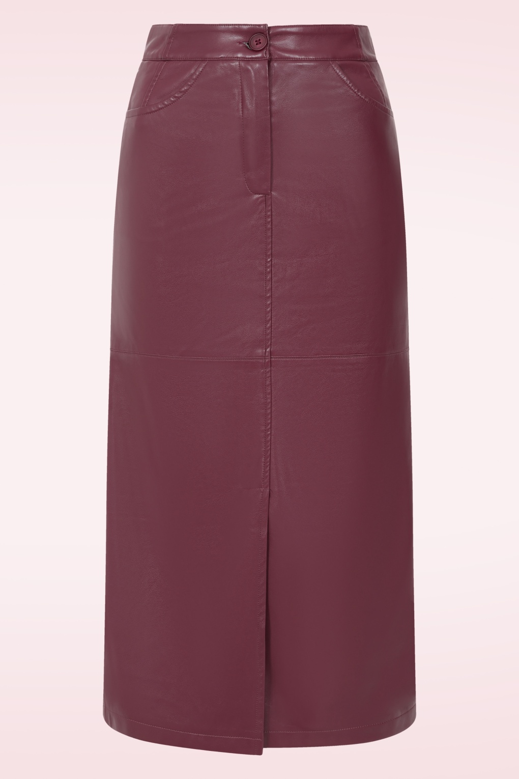 283792-K-Design-53659-Skirt-Pencil-leather-look-red-mahogany-251120-001W-full