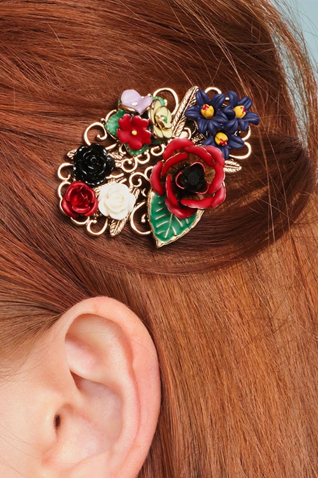 260588-Lovely-39935-Freda-Flower-Cluster-Hair-Clip-20211108-020L-full
