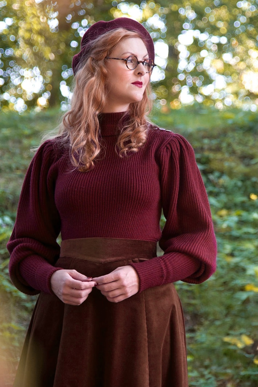 281989-Emmy-Design-53516-Sweater-Knit-Buttons-Red-251015-001MW-full