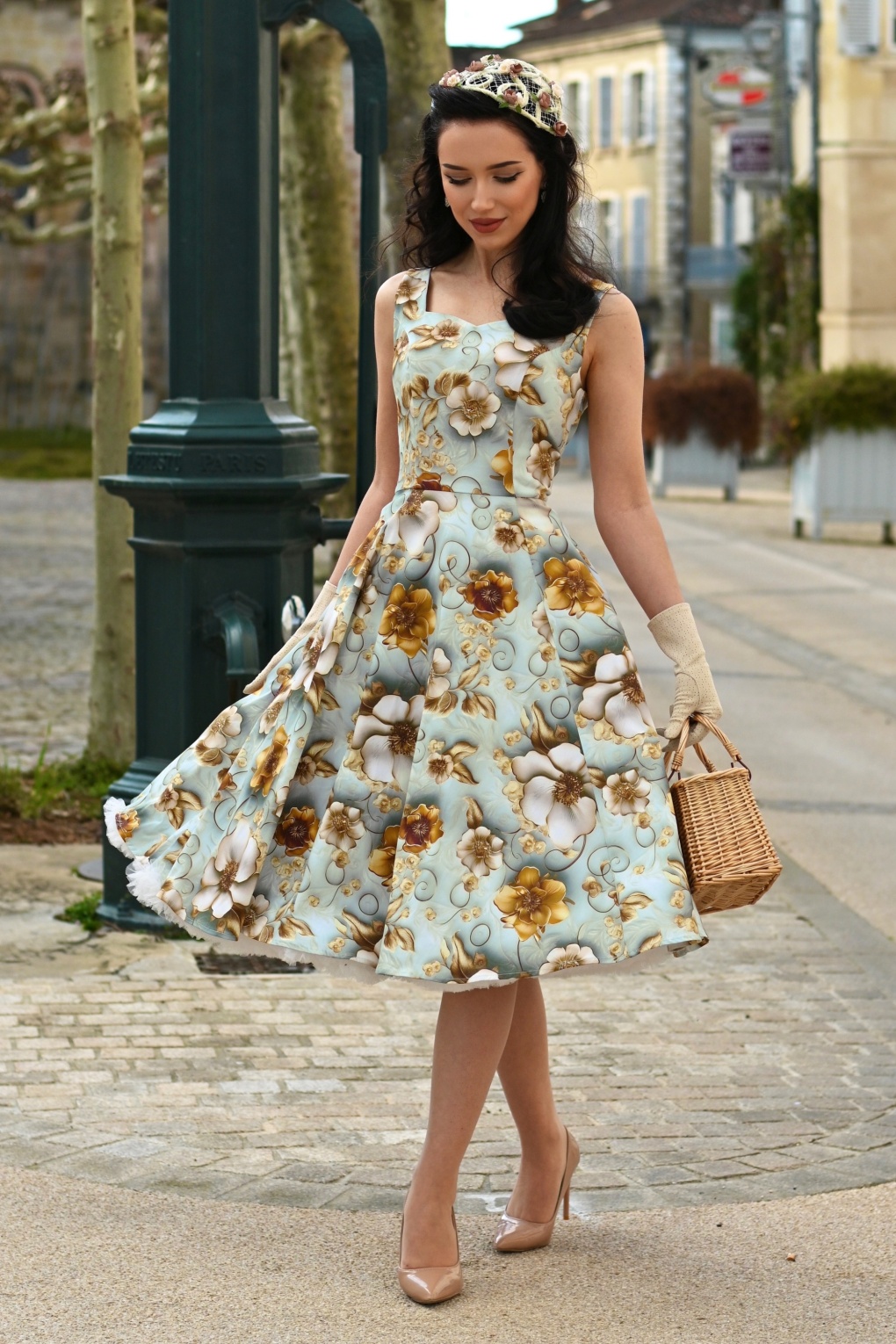 274721-Hearts-and-Roses-54223-Swing-Dress-Floral-White-Orange-250331-007MW-full