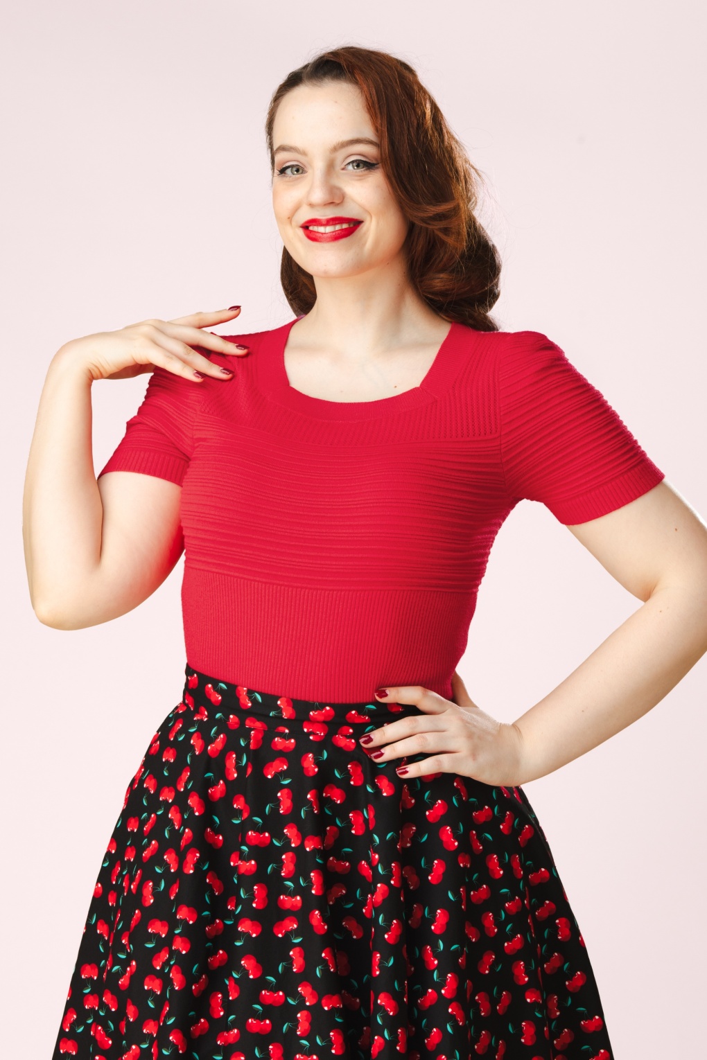 284379-TopVintage-Boutique-Collection-55135-Janett-Top-Red-040MW-full