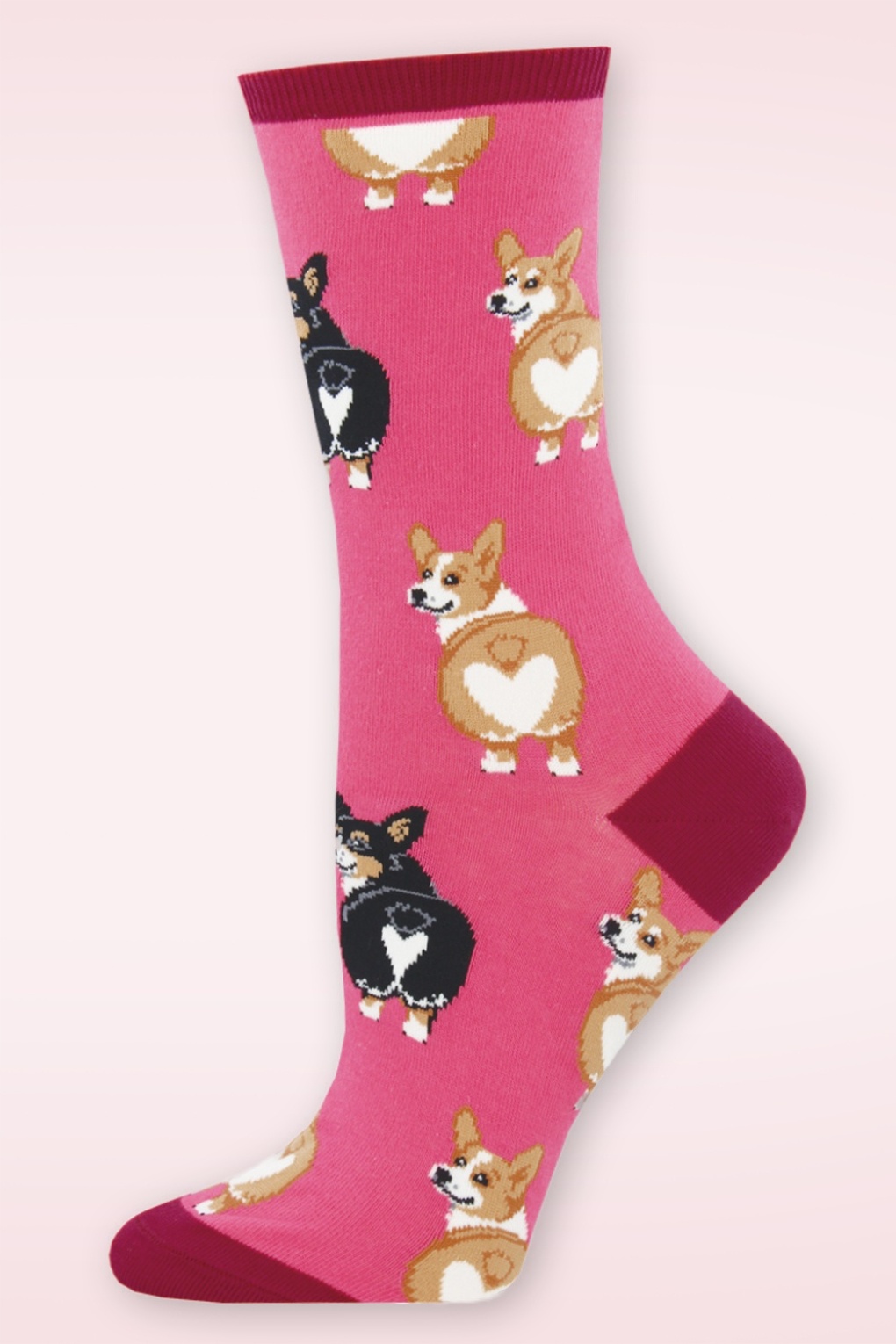 259017-Socksmith-44379-Corgi-Butt-Socks-Pink-20220803-021LW-full
