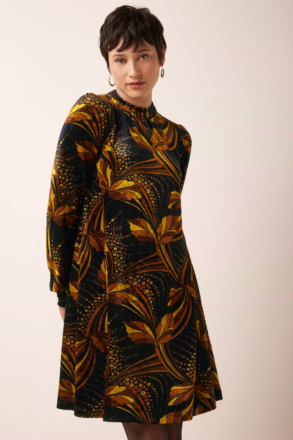 283486-King-Louie-53481-Dress-Sandy-Shimmy-Black-Orange-Terra-250625-001-full