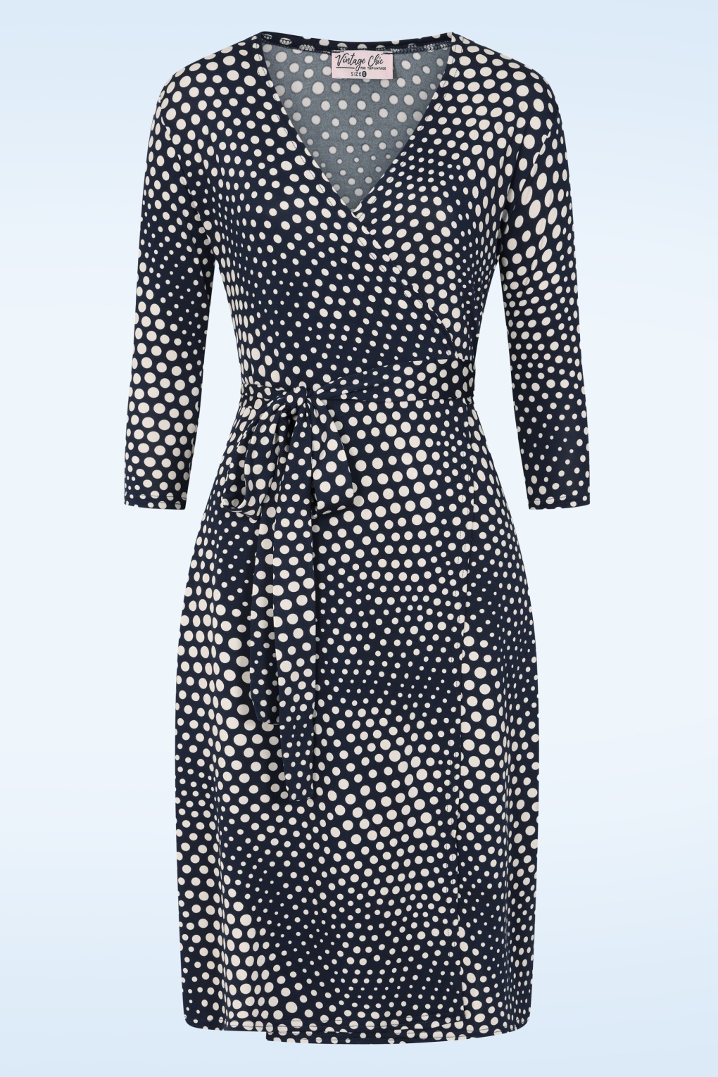 284960-Vintage-Chic-56082-Swing-Dress-Spot-Print-Navy-260204-020LW-full